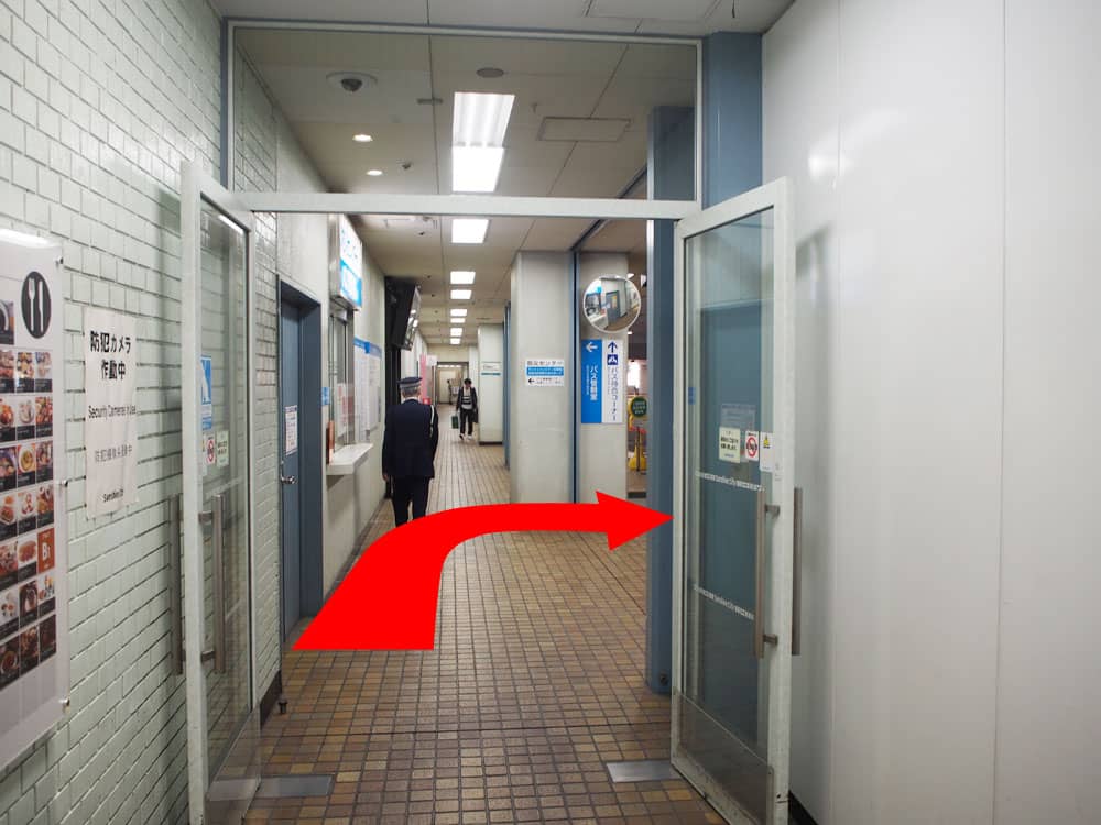 池袋サンシャインバスターミナル（西武鉄道池袋駅から）案内写真17