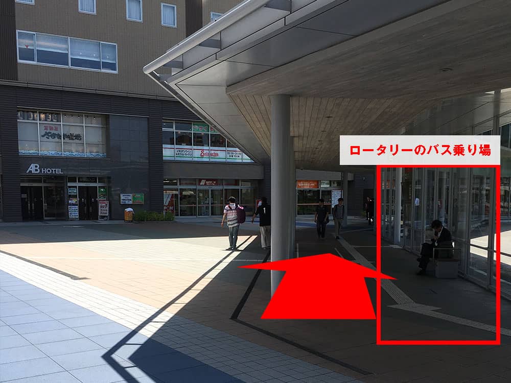 金沢駅西口ロータリー＜1番のりば＞＞ 案内写真4