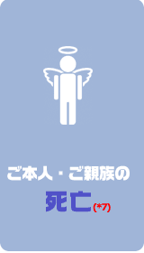 ご本人・ご親族の死亡